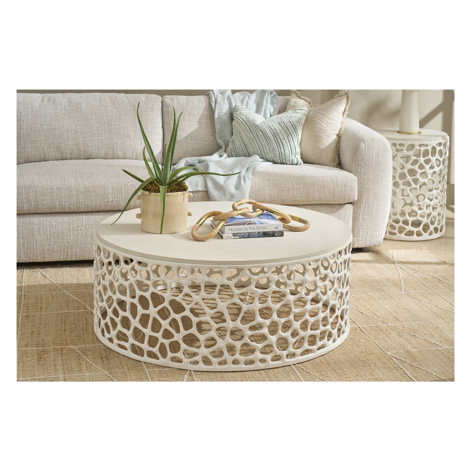 Oasis- Coastal Living Home Collection Coral Cocktail Table by Universal Furniture at ZIN Home