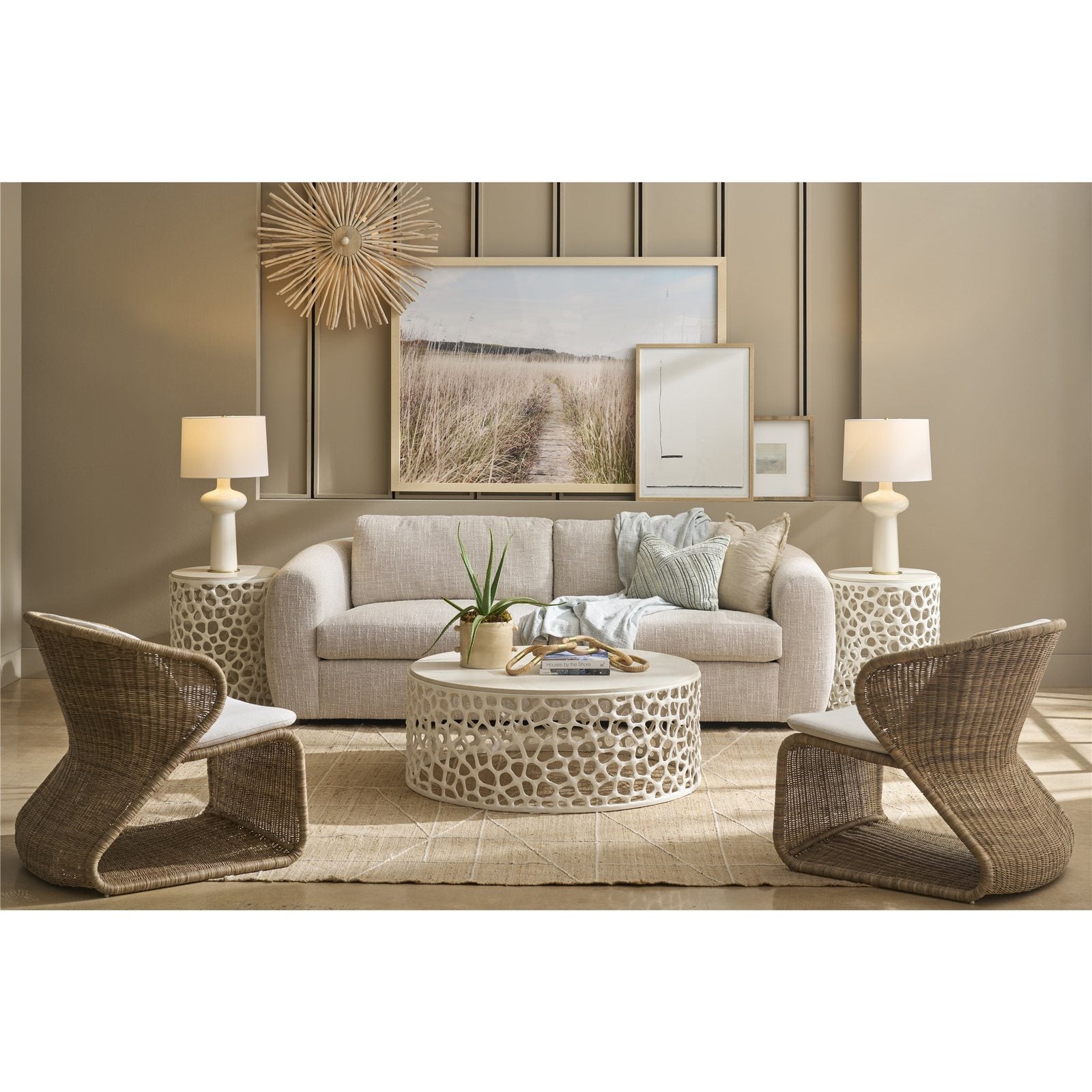 Oasis- Coastal Living Home Collection Coral Cocktail Table by Universal Furniture at ZIN Home