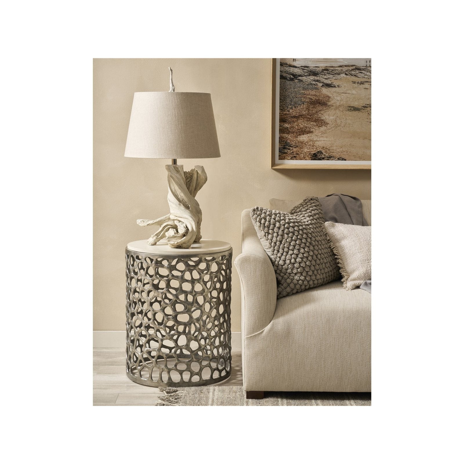 Oasis- Coastal Living Home Collection Coral Side Table by Universal Furniture at ZIN Home