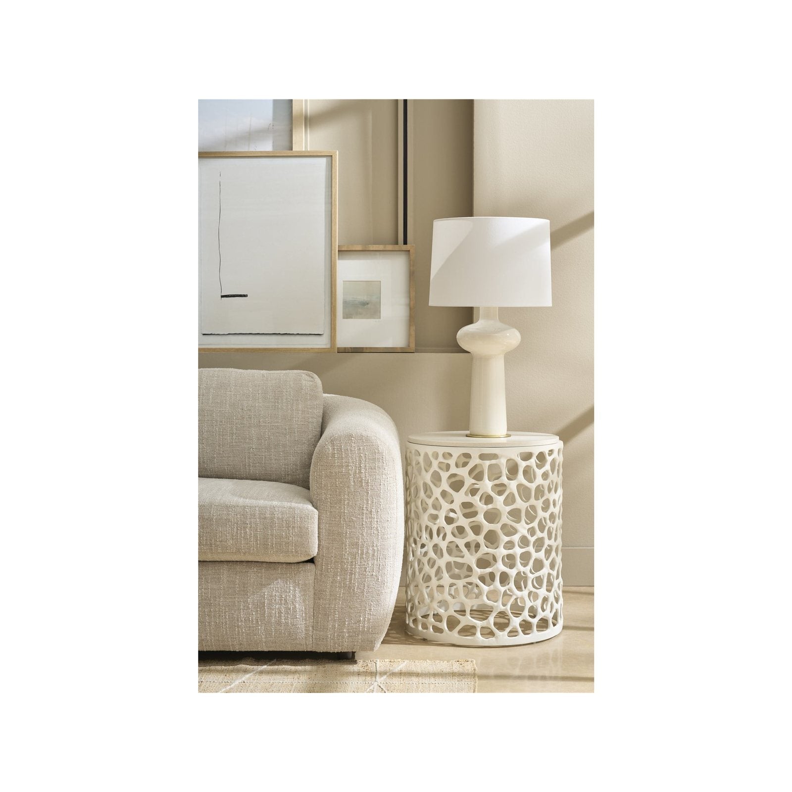 Oasis- Coastal Living Home Collection Coral Side Table by Universal Furniture at ZIN Home