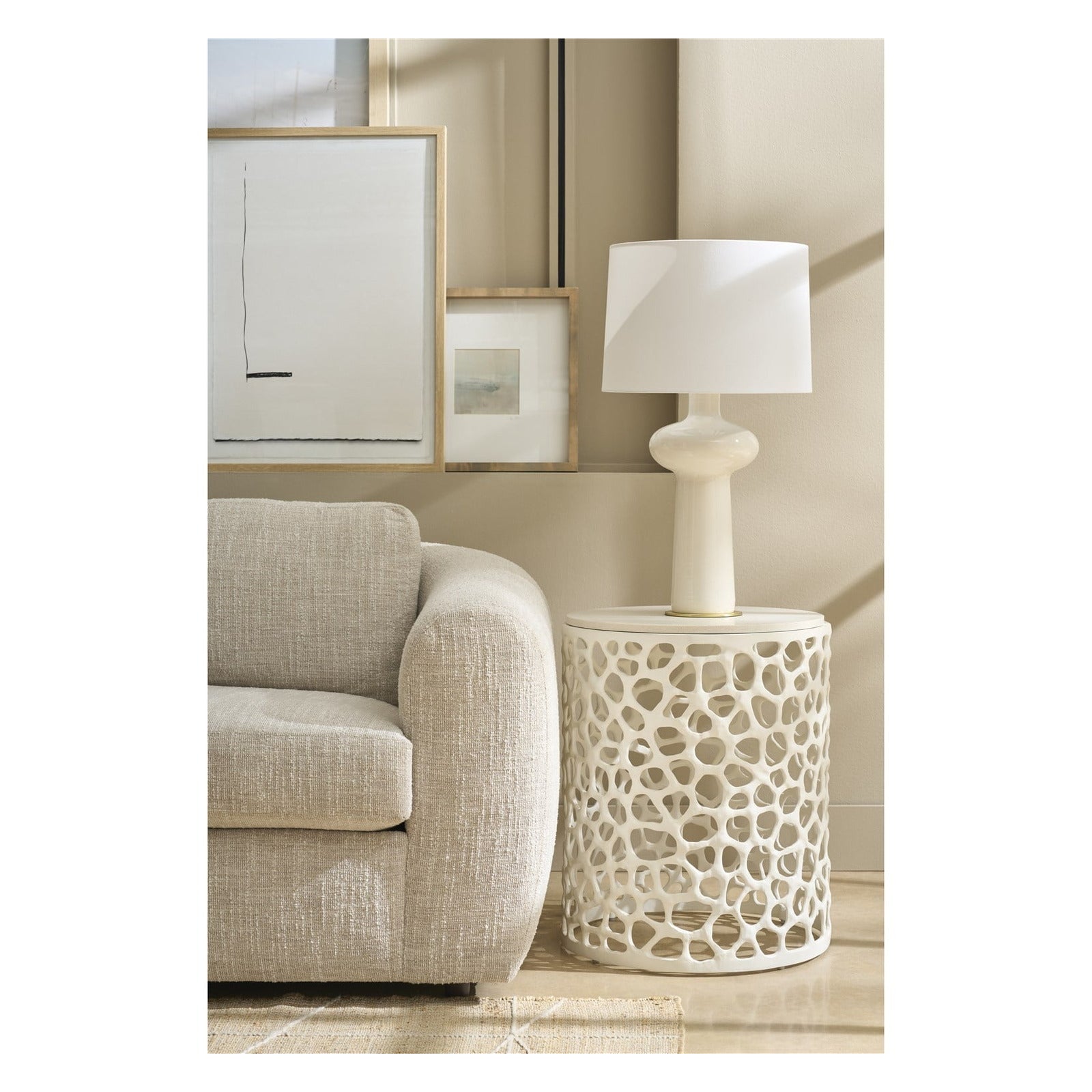 Oasis- Coastal Living Home Collection Coral Side Table by Universal Furniture at ZIN Home
