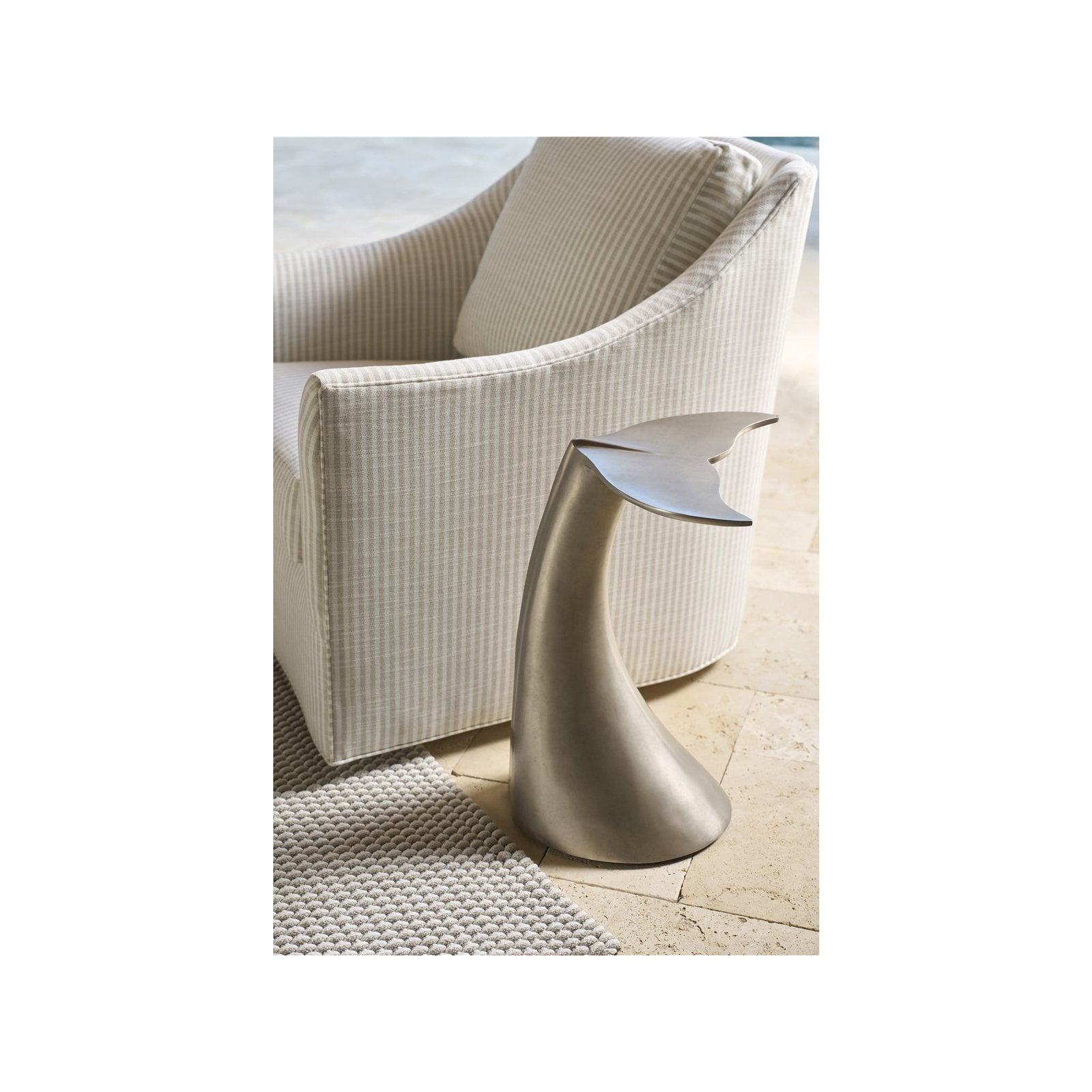 Oasis- Coastal Living Home Collection Whale Tail Accent Table by Universal Furniture at ZIN Home