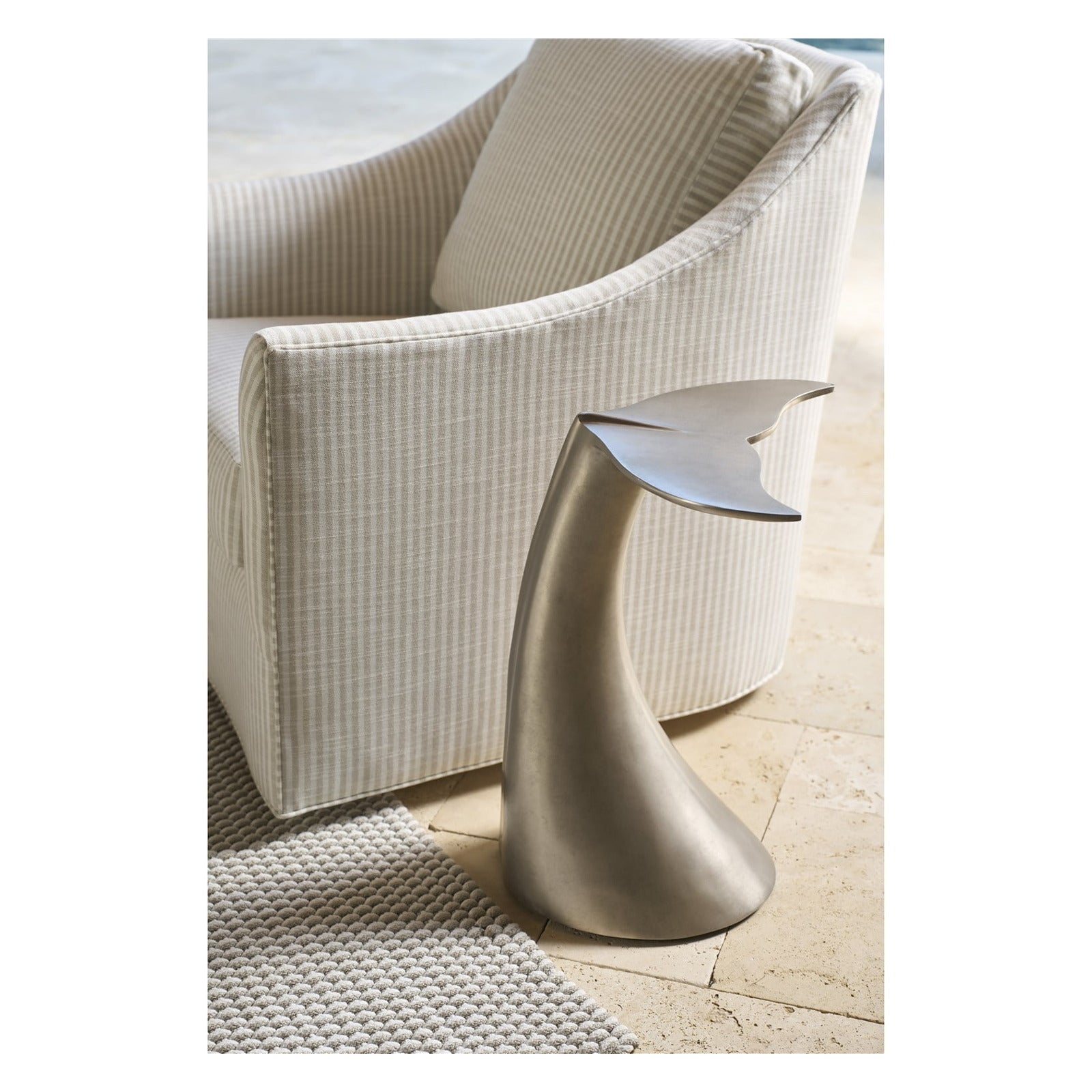 Oasis- Coastal Living Home Collection Whale Tail Accent Table by Universal Furniture at ZIN Home