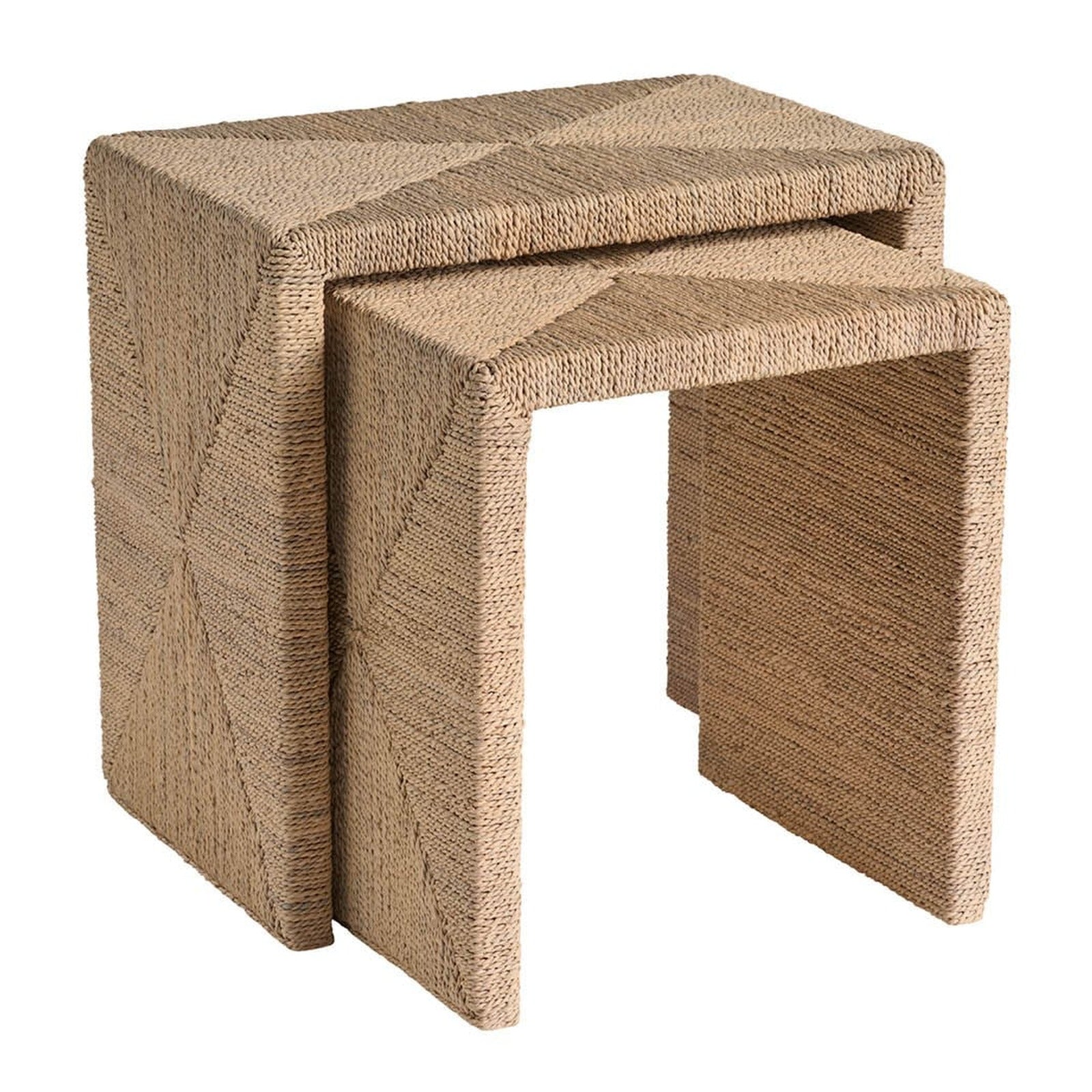 Oasis- Coastal Living Home Collection Abaca Nesting Tables by Universal Furniture at ZIN Home