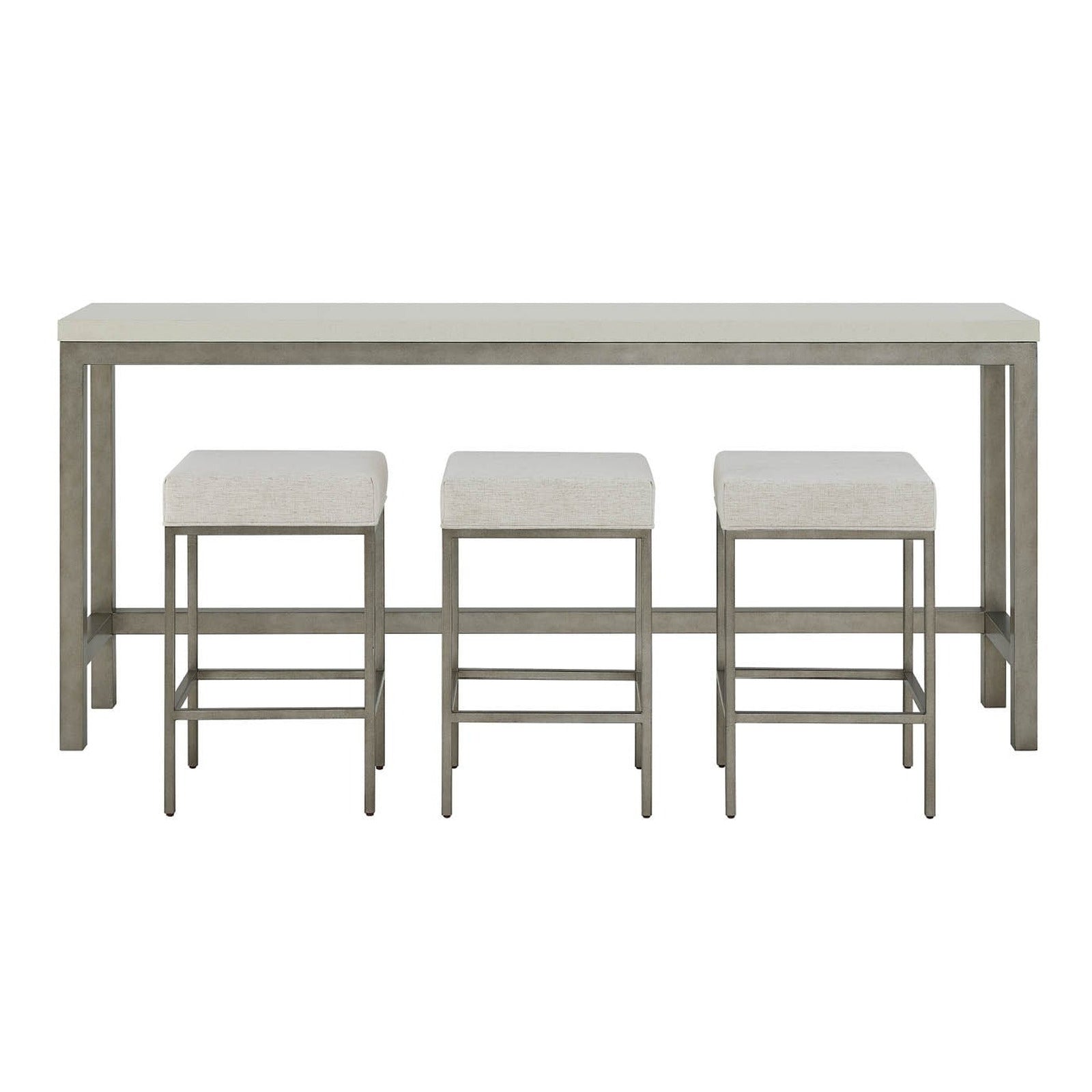 Oasis- Coastal Living Home Collection Oasis Console with Stools by Universal Furniture at ZIN Home