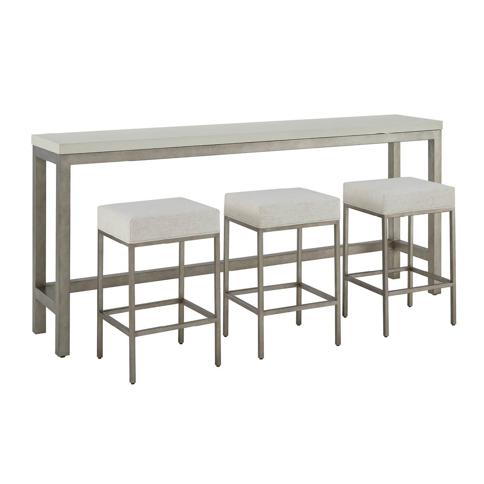 Oasis- Coastal Living Home Collection Oasis Console with Stools by Universal Furniture at ZIN Home