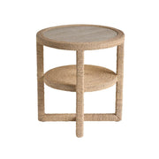 Oasis- Coastal Living Home Collection Abaca Side Table by Universal Furniture at ZIN Home