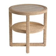 Oasis- Coastal Living Home Collection Abaca Side Table by Universal Furniture at ZIN Home