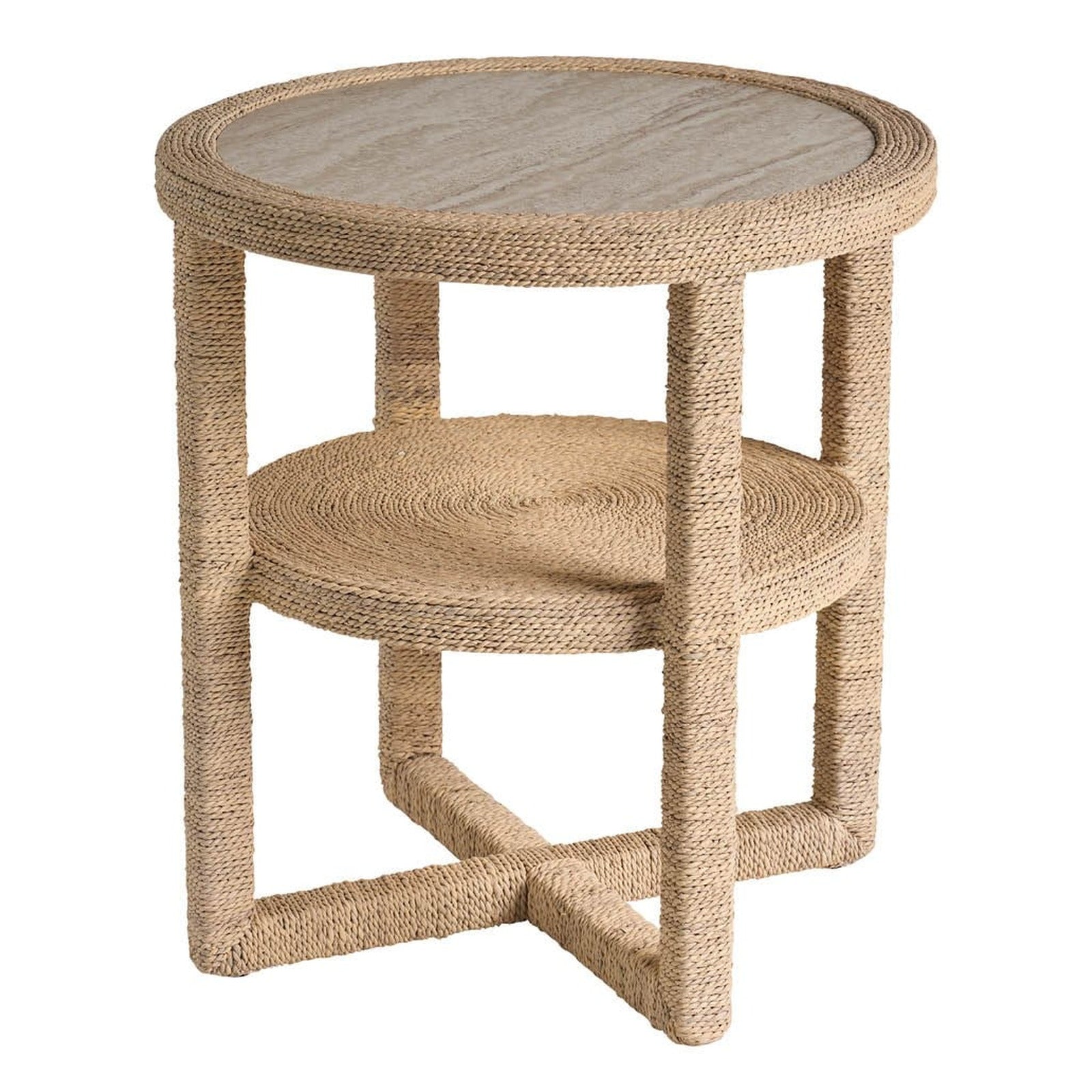Oasis- Coastal Living Home Collection Abaca Side Table by Universal Furniture at ZIN Home