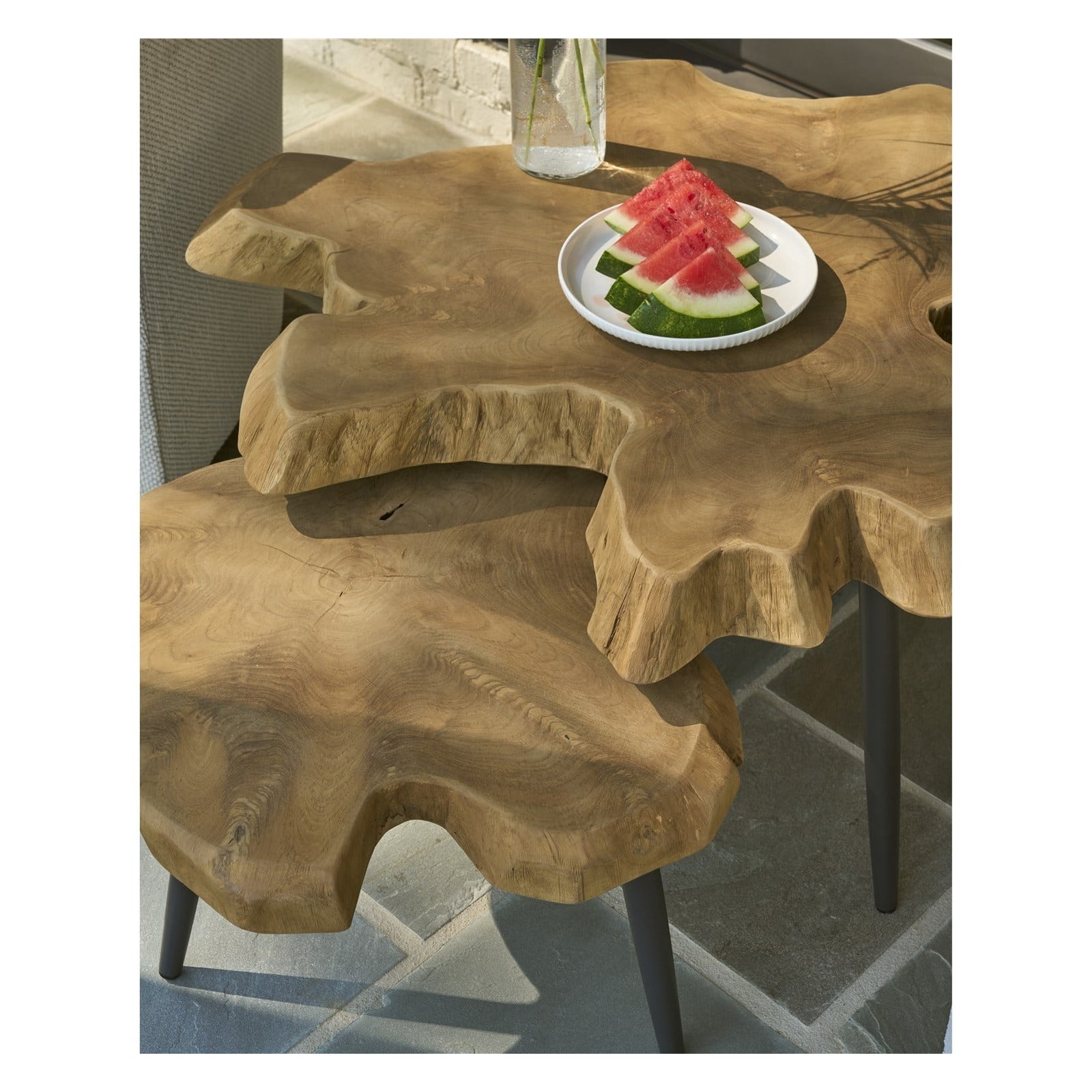 Oasis- Coastal Living Home Collection Driftwood Nesting Tables by Universal Furniture at ZIN Home