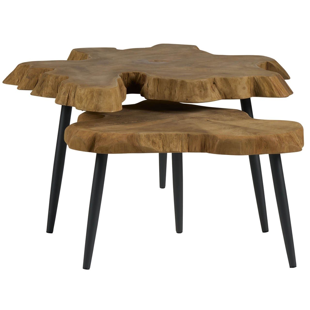 Oasis- Coastal Living Home Collection Driftwood Nesting Tables by Universal Furniture at ZIN Home