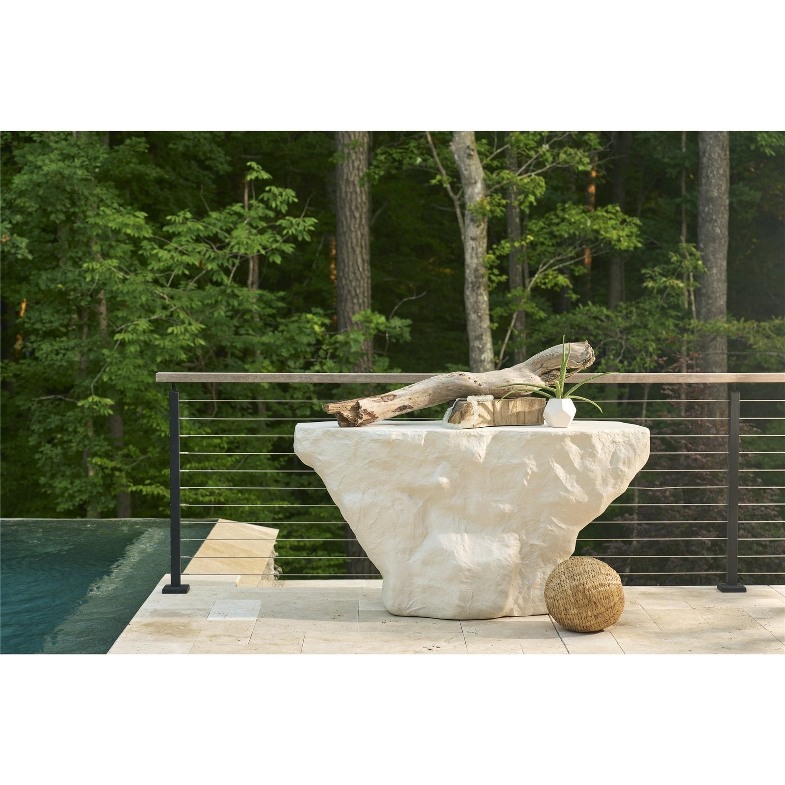 Oasis- Coastal Living Home Collection Cliffside Console Table by Universal Furniture at ZIN Home