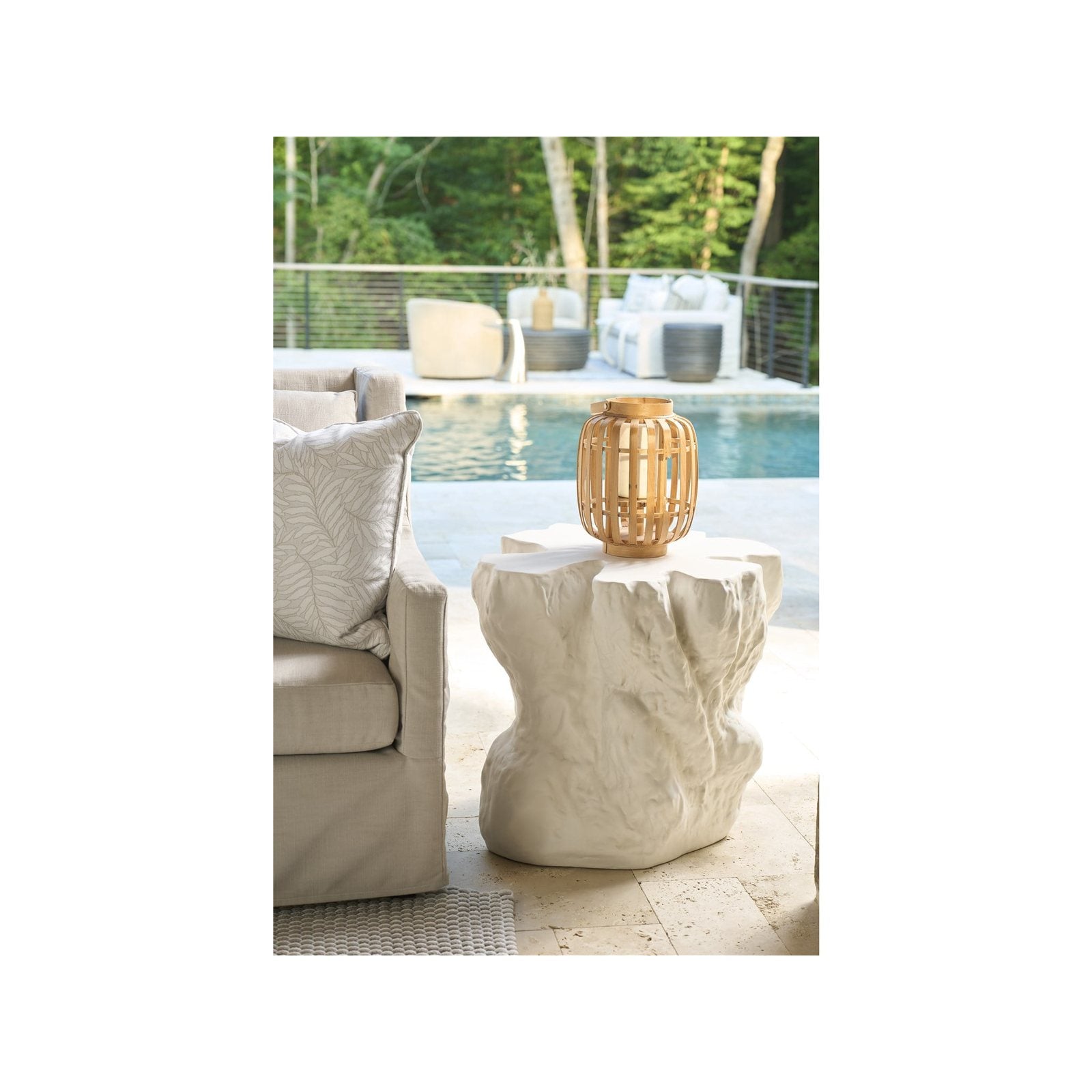 Oasis- Coastal Living Home Collection Cliffside Accent Table by Universal Furniture at ZIN Home
