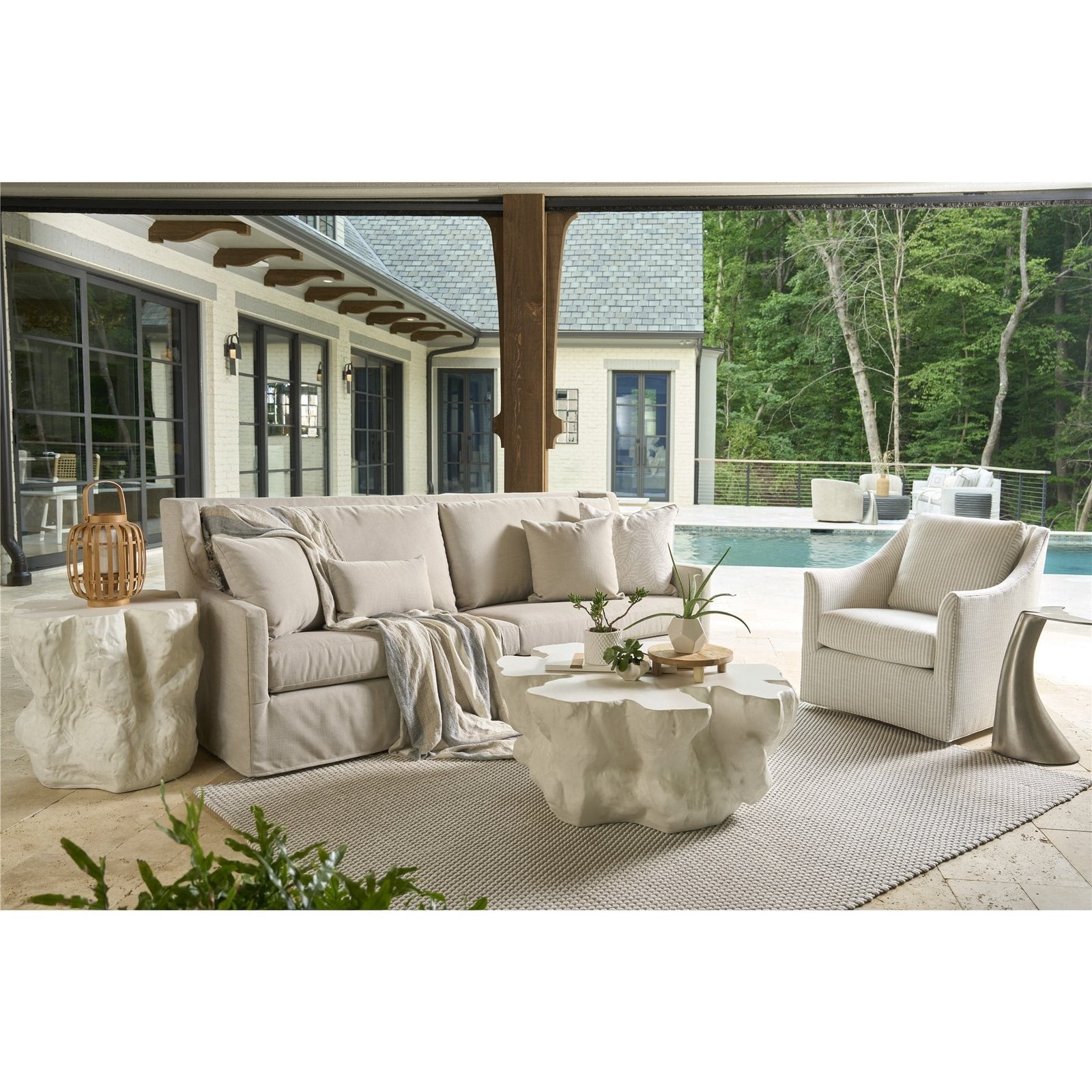 Oasis- Coastal Living Home Collection Cliffside Accent Table by Universal Furniture at ZIN Home