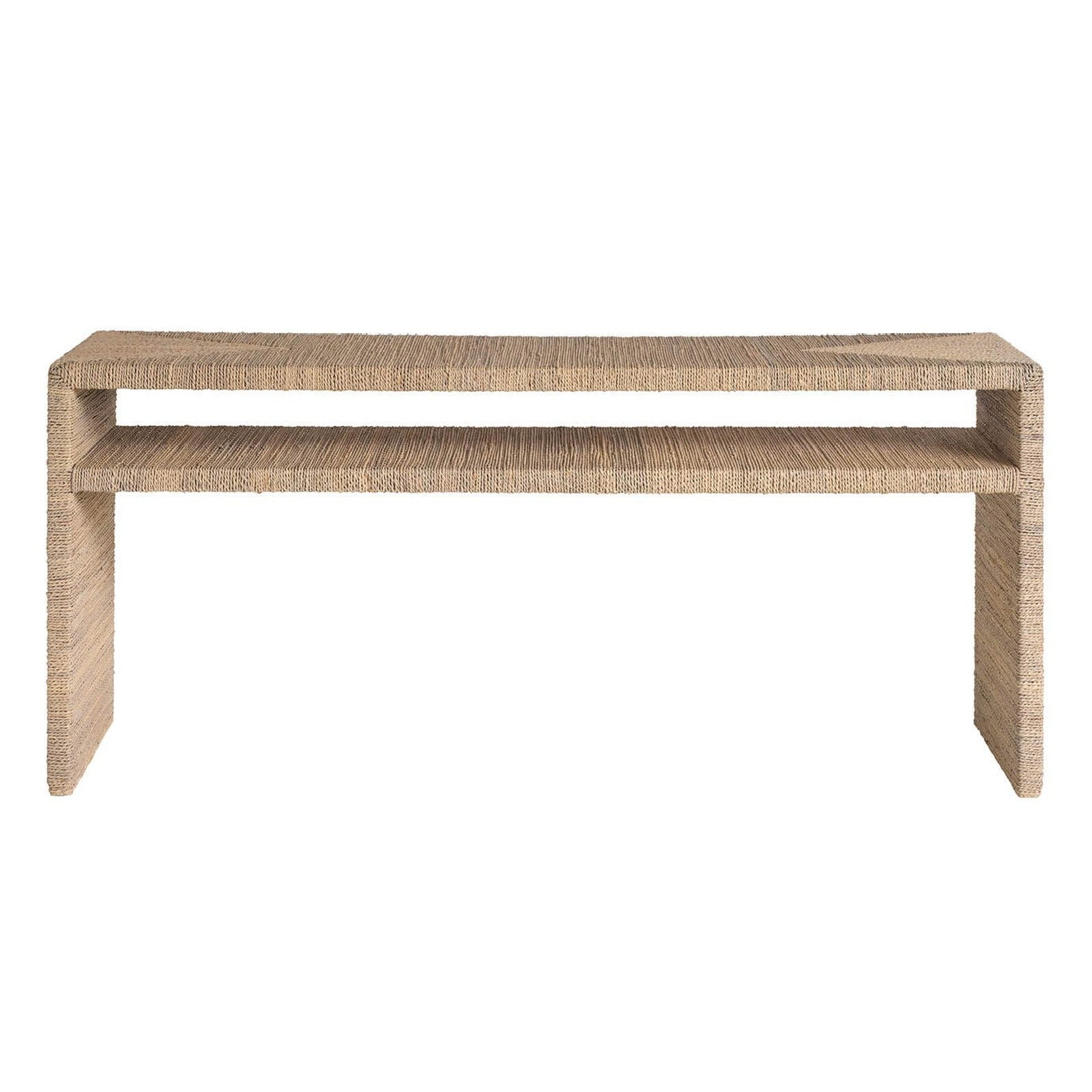 Oasis- Coastal Living Home Collection Abaca Console by Universal Furniture at ZIN Home
