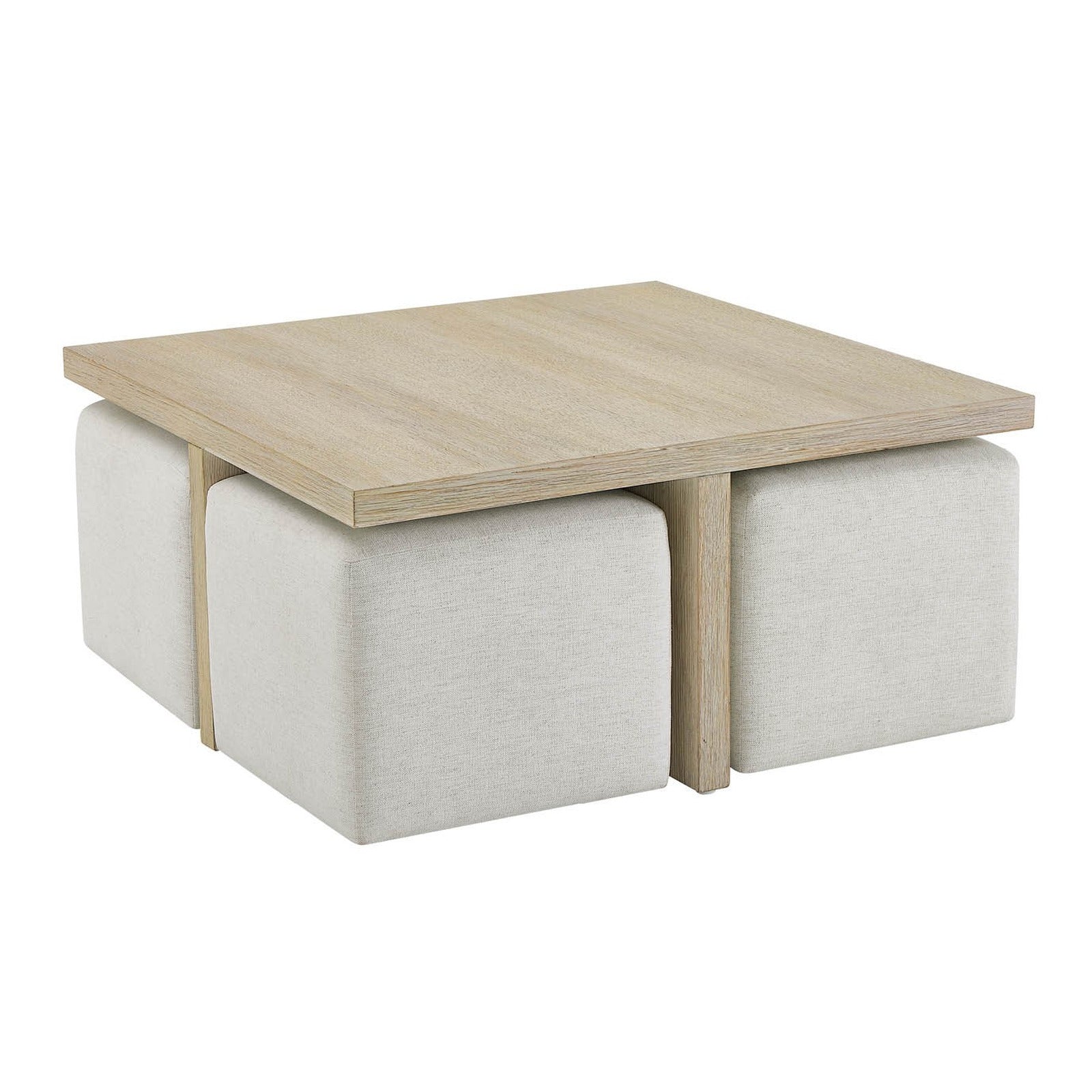 Oasis- Coastal Living Home Collection Dockside Cocktail Table with Ottomans by Universal Furniture at ZIN Home