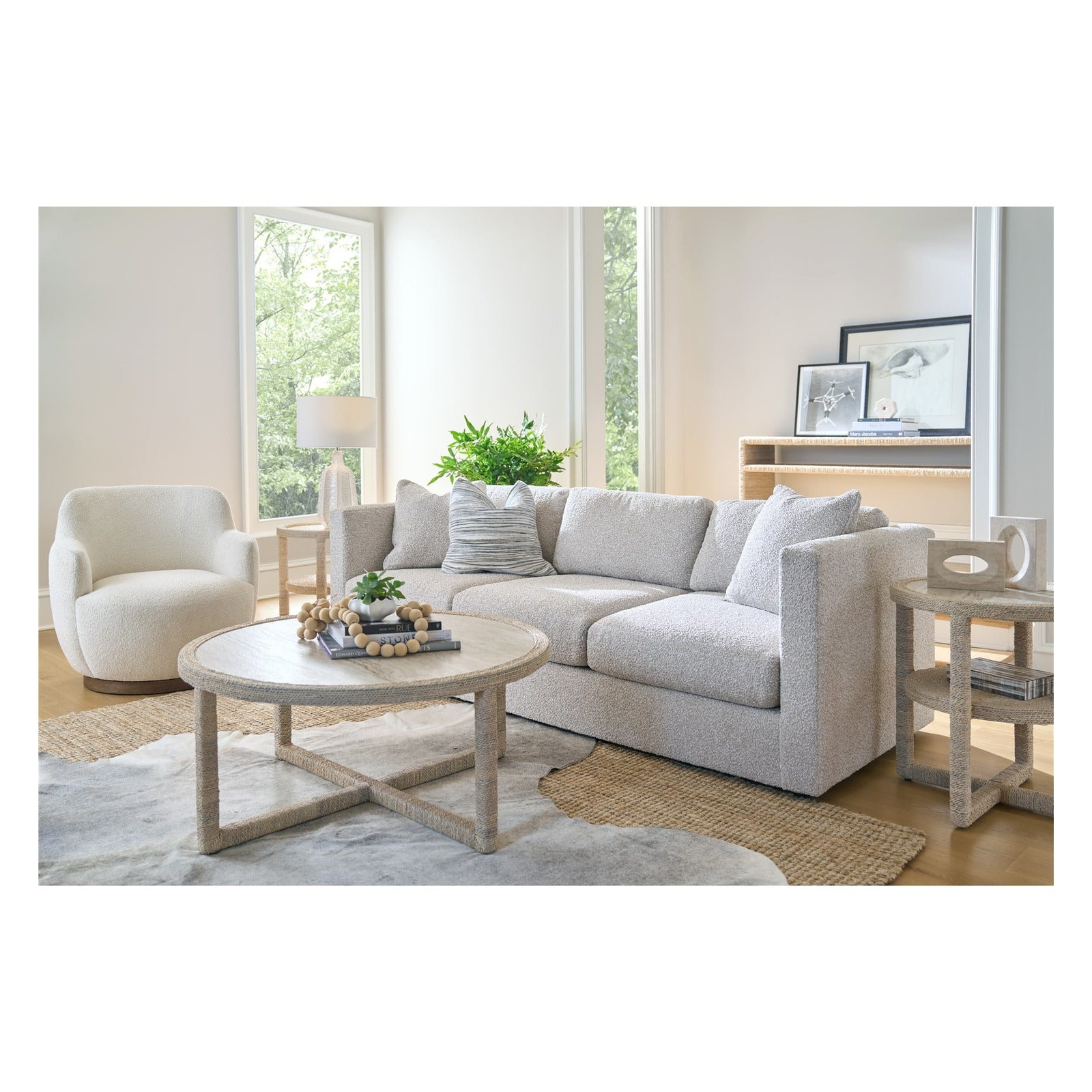 Oasis- Coastal Living Home Collection Abaca Cocktail Table by Universal Furniture at ZIN Home
