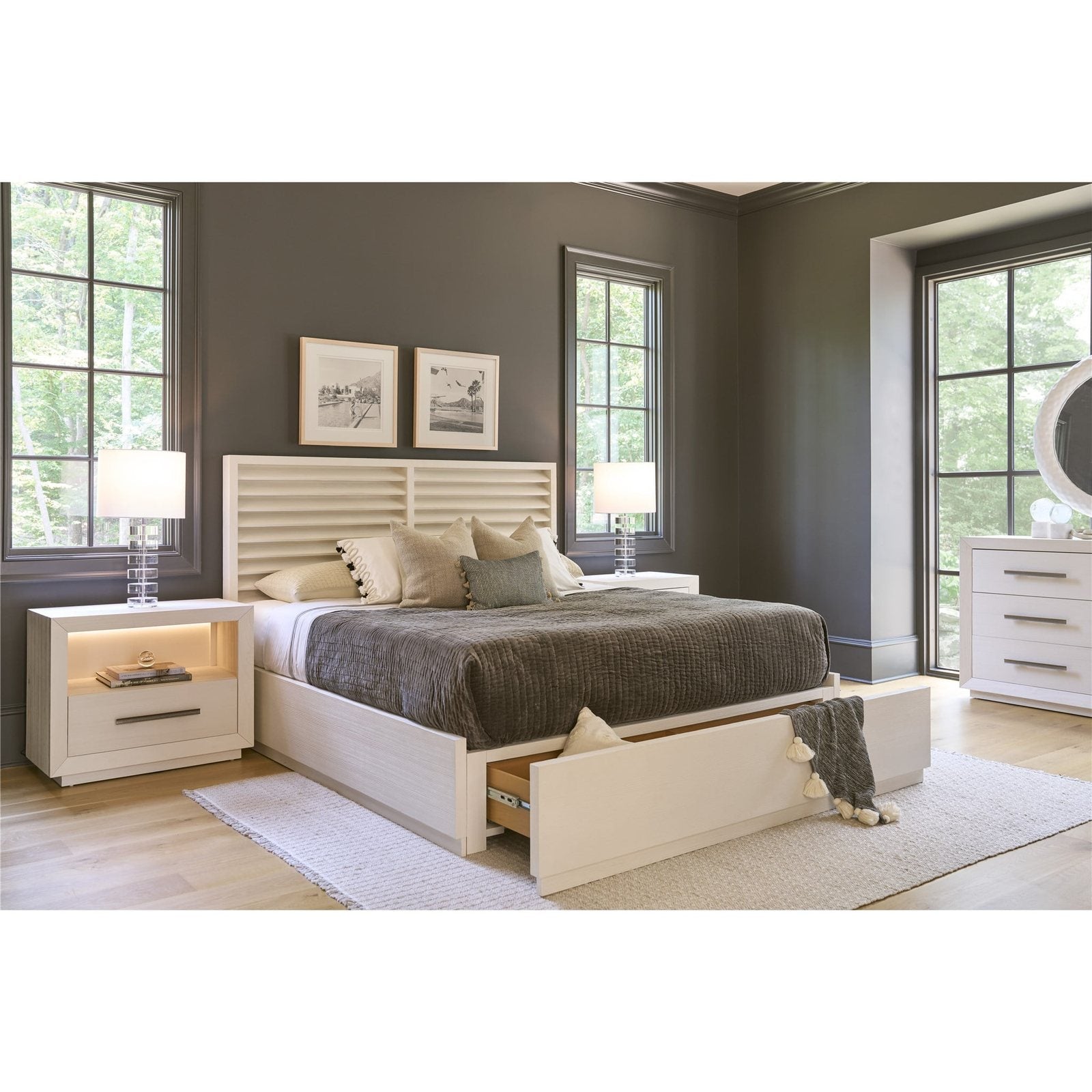 Oasis- Coastal Living Home Collection Shoreline Panel Storage Bed King by Universal Furniture at ZIN Home