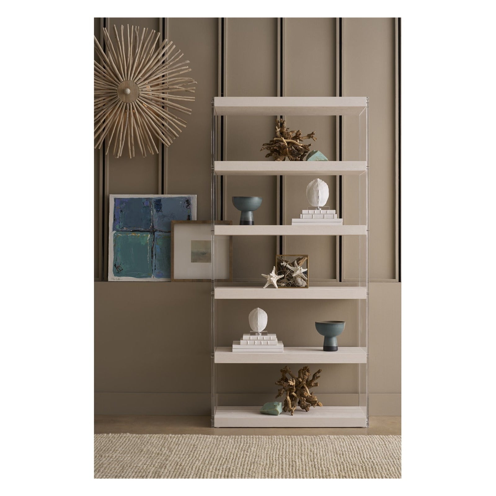 Oasis- Coastal Living Home Collection Shoreline Etagere by Universal Furniture at ZIN Home