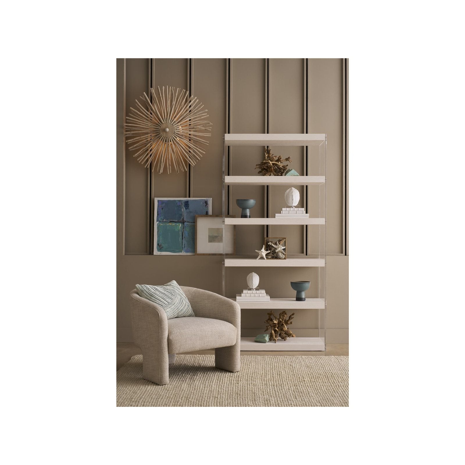 Oasis- Coastal Living Home Collection Shoreline Etagere by Universal Furniture at ZIN Home