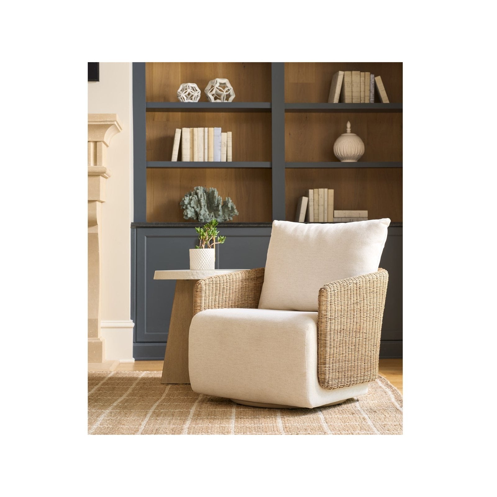 Enzo Swivel Chair by Universal Furniture at ZIN Home