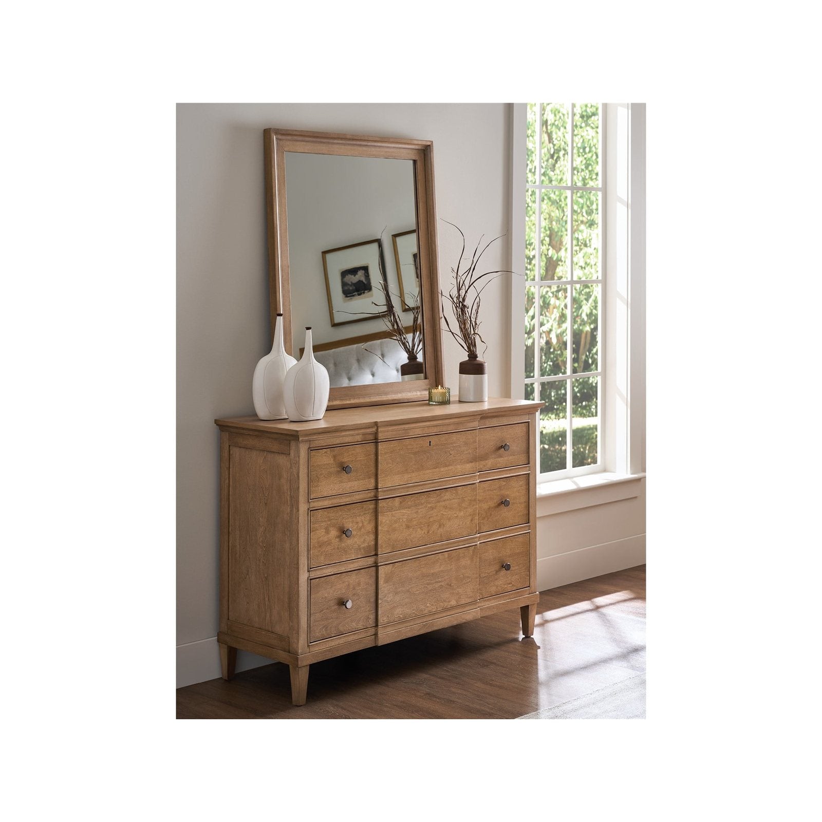 Birchaven Brindle Mirror by Universal Furniture at ZIN Home