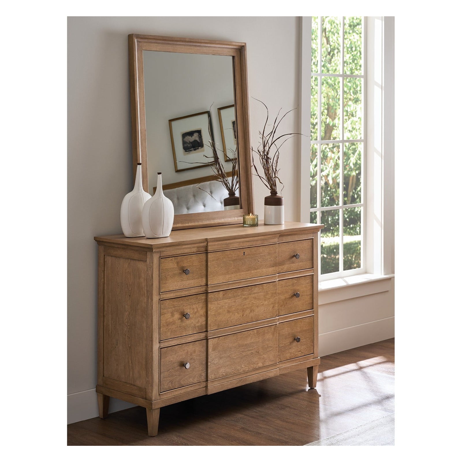 Birchaven Brindle Mirror by Universal Furniture at ZIN Home