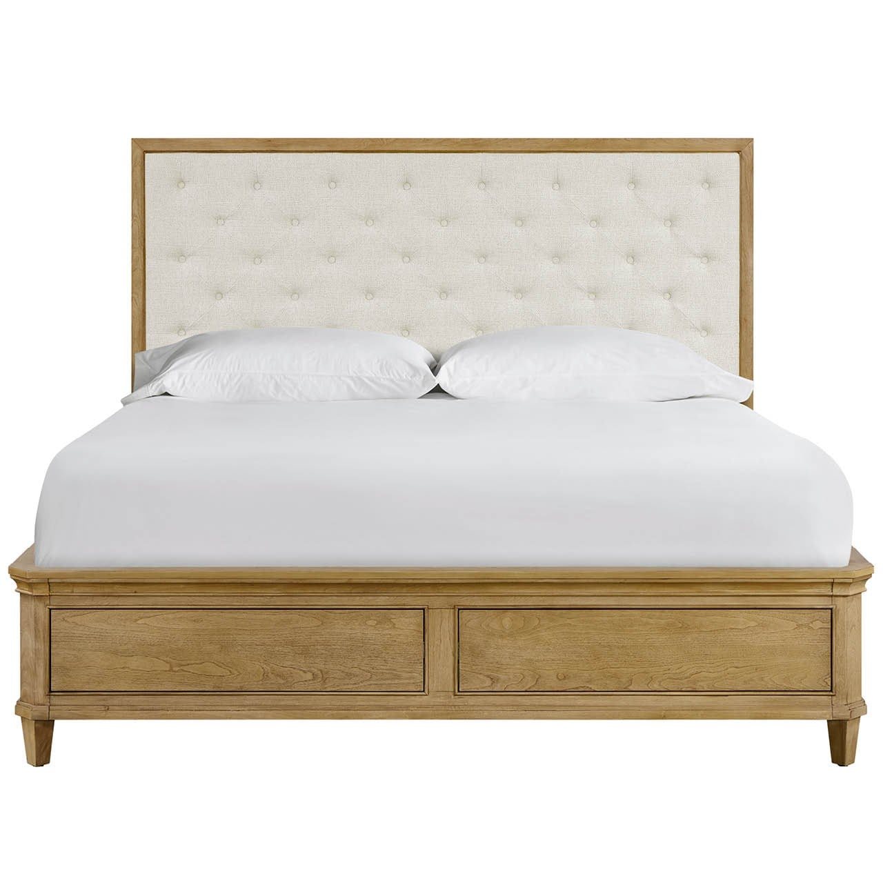 Birchaven Brindle Upholstered Storage Bed Queen by Universal Furniture at ZIN Home