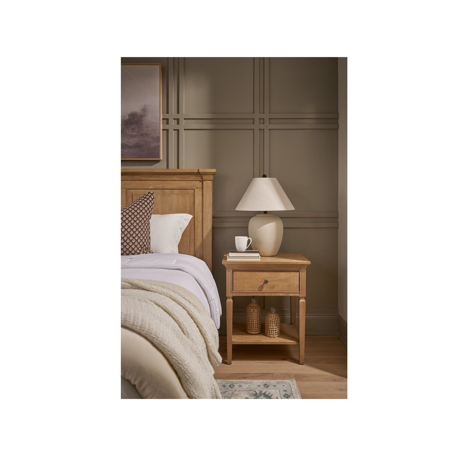 Birchaven Brindle Nightstand by Universal Furniture at ZIN Home