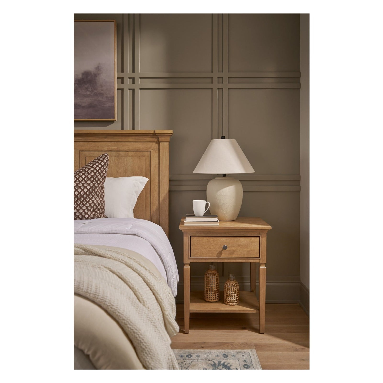 Birchaven Brindle Nightstand by Universal Furniture at ZIN Home