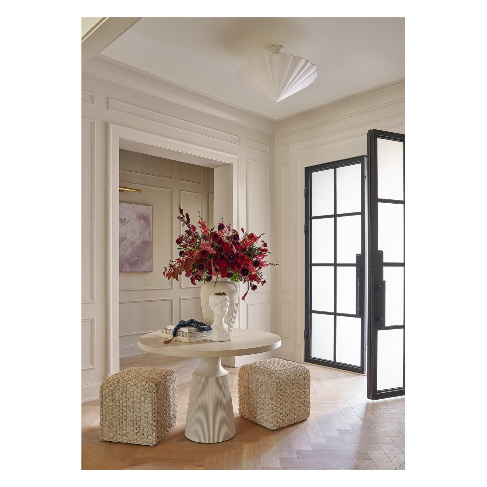 Birchaven Woven Pouf by Universal Furniture at ZIN Home