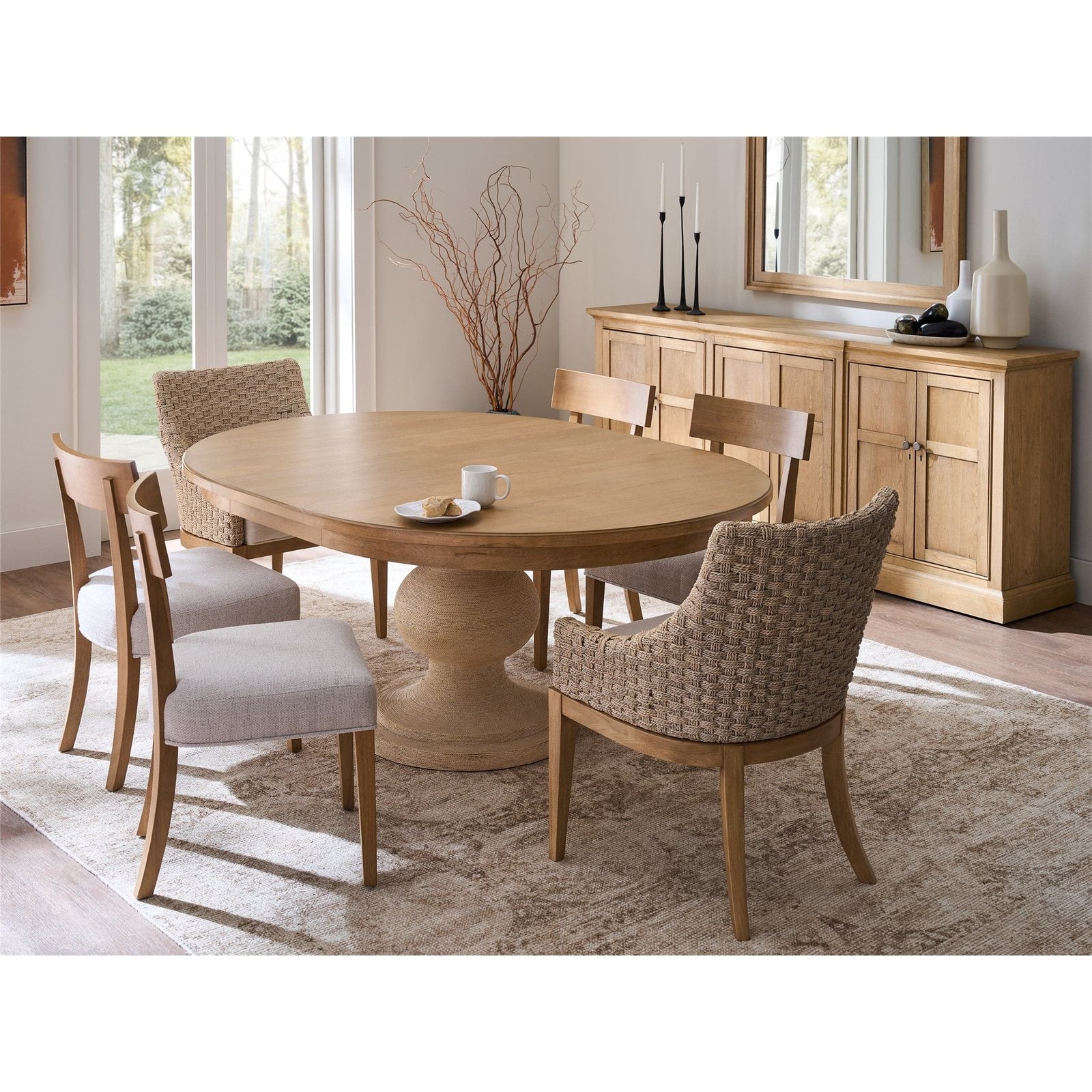 Birchaven Brindle Wrapped Dining Table by Universal Furniture at ZIN Home
