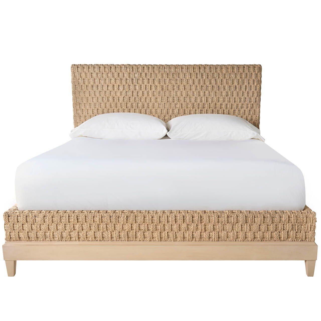 Birchaven Willow Woven Bed Queen by Universal Furniture at ZIN Home