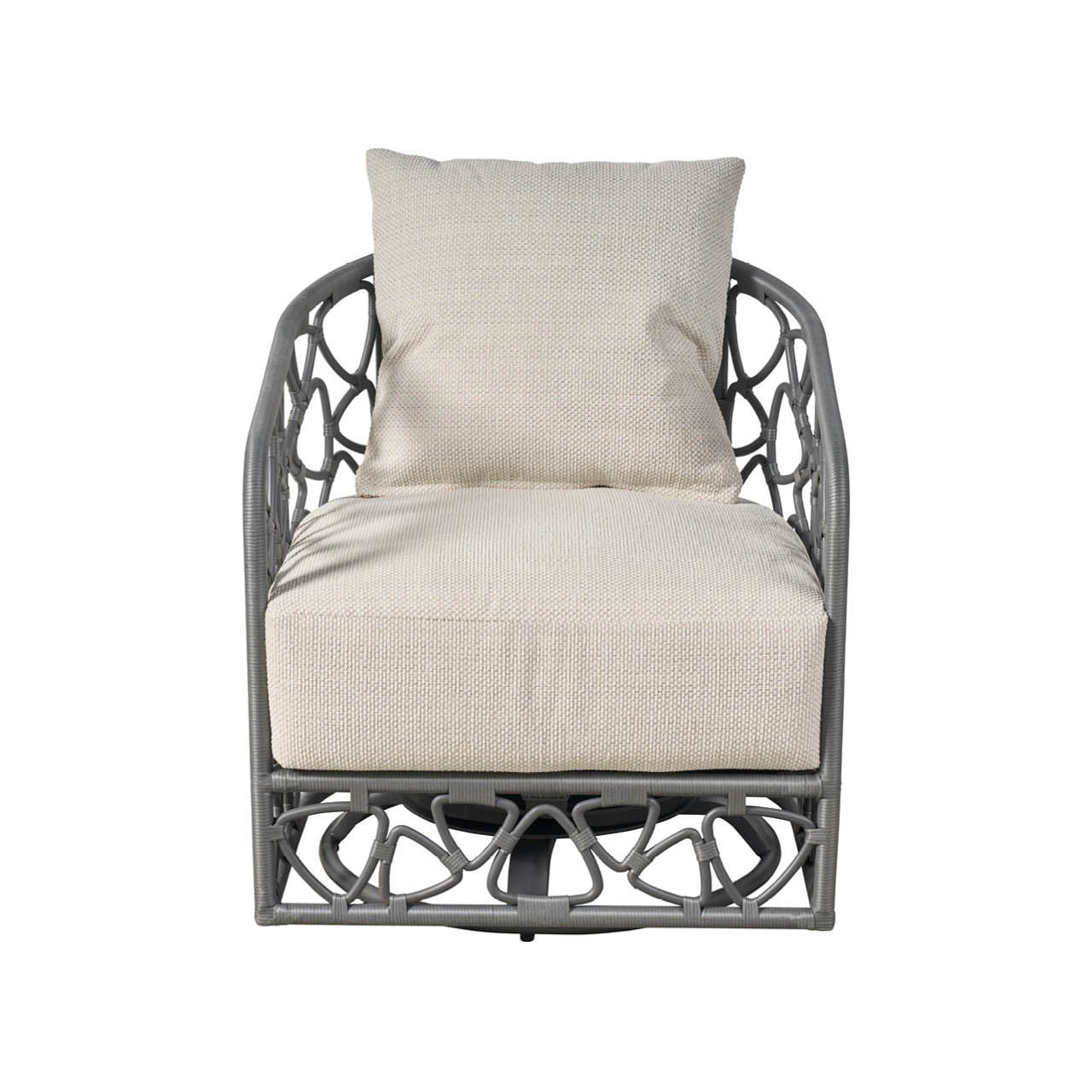 Coastal Living Outdoor Pebble Swivel Chair Outdoor by Universal Furniture at ZIN Home