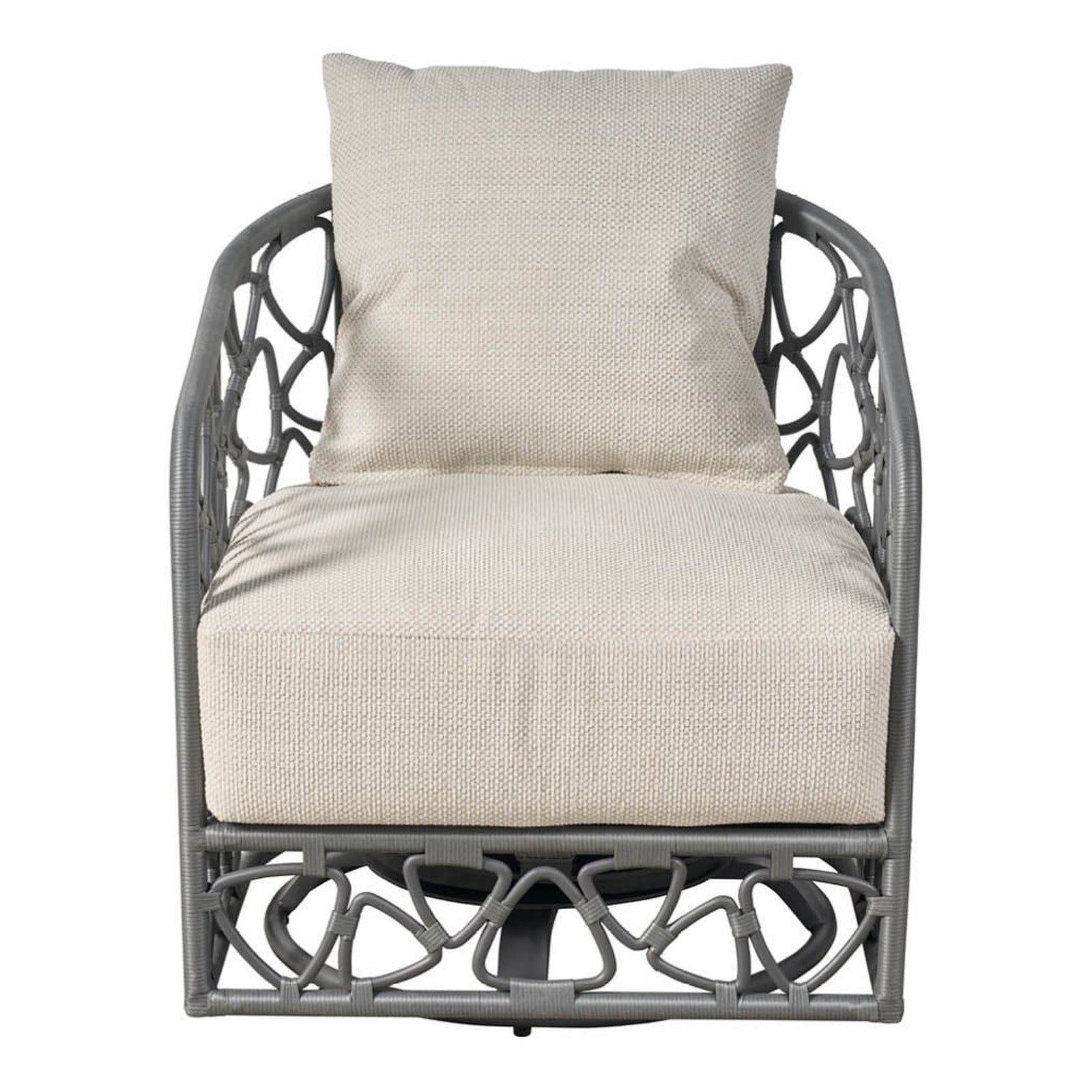 Coastal Living Outdoor Pebble Swivel Chair Outdoor by Universal Furniture at ZIN Home