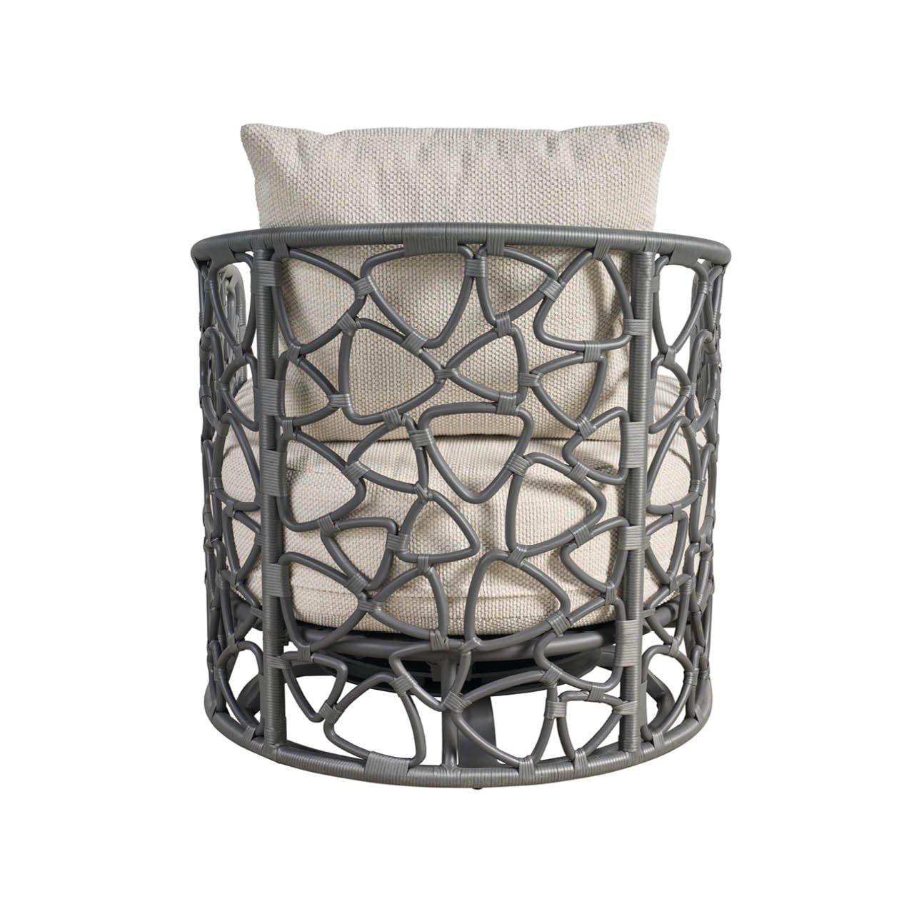 Coastal Living Outdoor Pebble Swivel Chair Outdoor - Special Order by Universal Furniture at ZIN Home