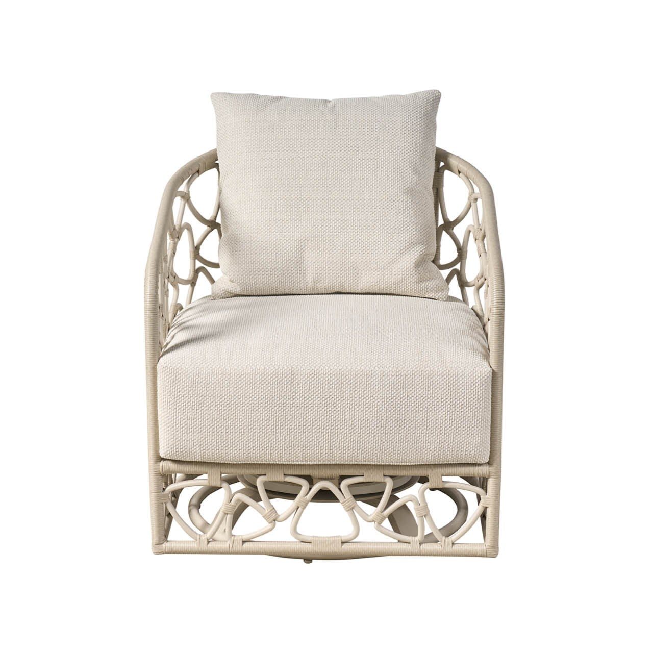 Coastal Living Outdoor Pebble Swivel Chair Outdoor by Universal Furniture at ZIN Home