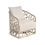 Coastal Living Outdoor Pebble Swivel Chair Outdoor - Special Order by Universal Furniture at ZIN Home