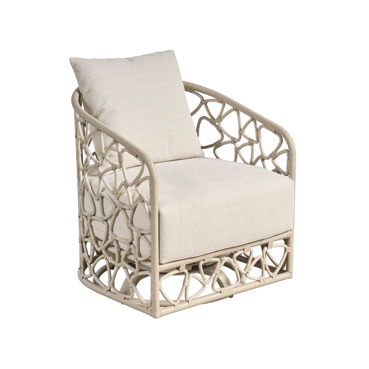 Coastal Living Outdoor Pebble Swivel Chair Outdoor - Special Order by Universal Furniture at ZIN Home