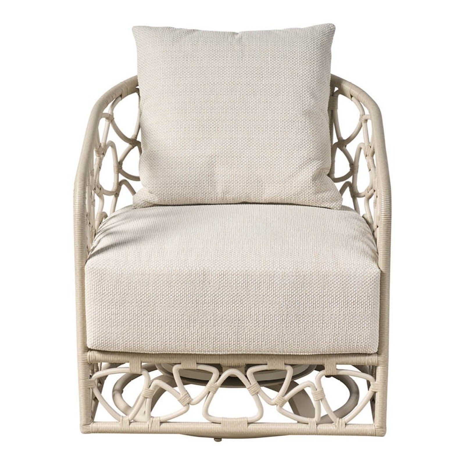 Coastal Living Outdoor Pebble Swivel Chair Outdoor - Special Order by Universal Furniture at ZIN Home