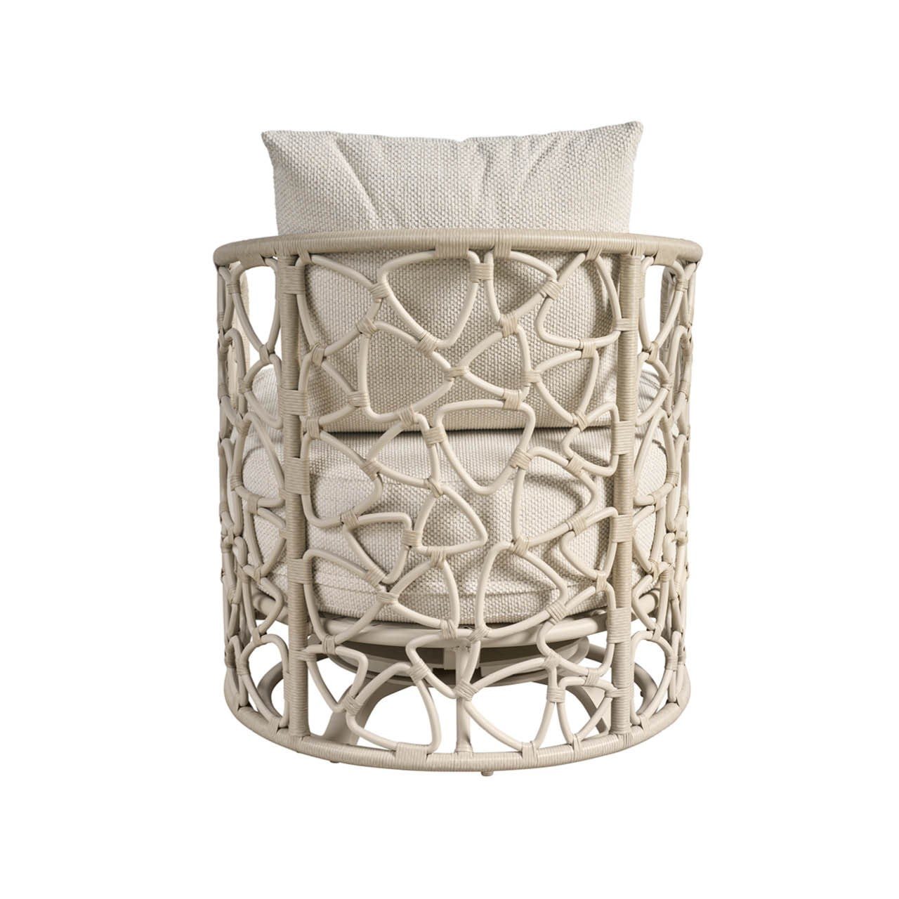 Coastal Living Outdoor Pebble Swivel Chair Outdoor - Special Order by Universal Furniture at ZIN Home