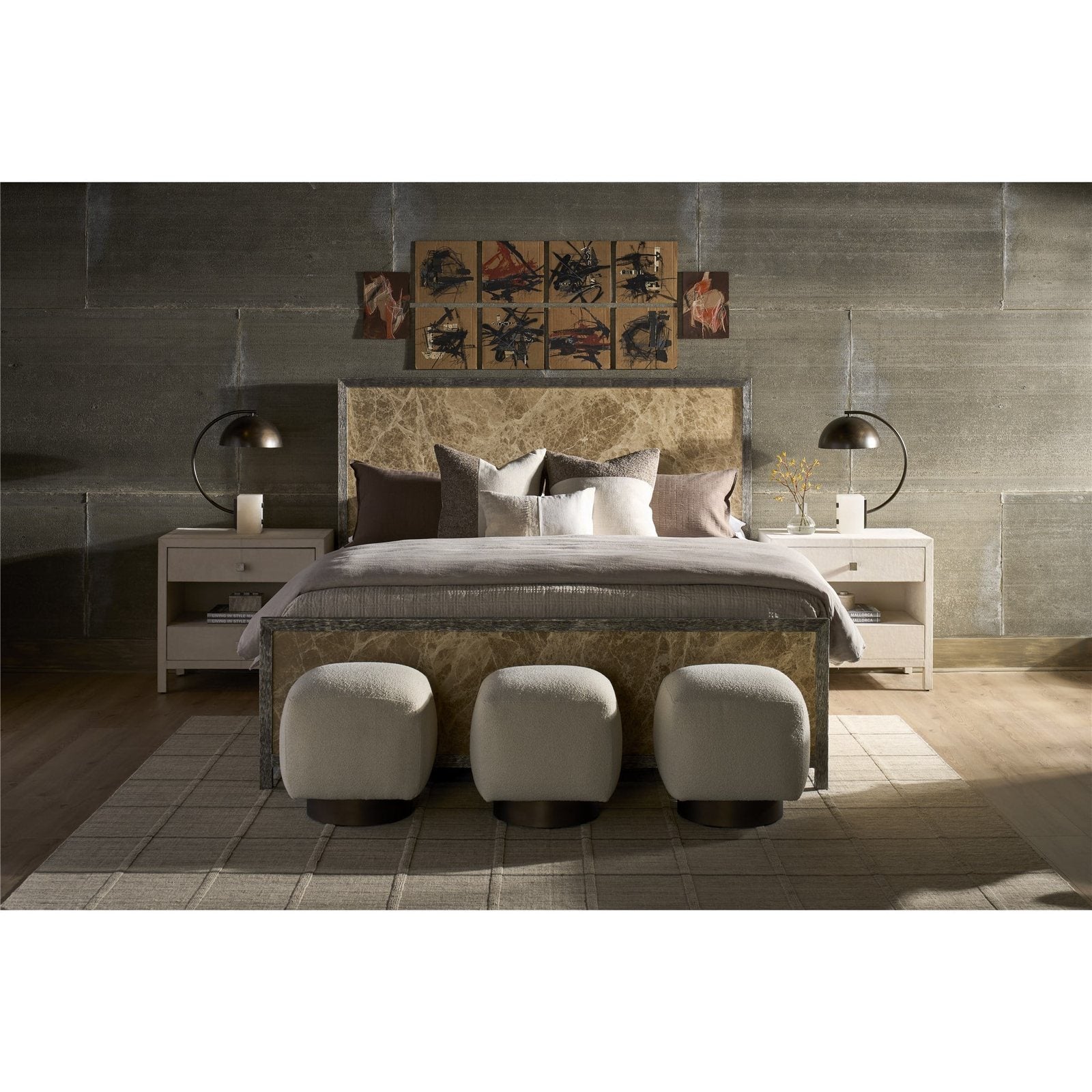 Modern Sola Pouf by Universal Furniture at ZIN Home