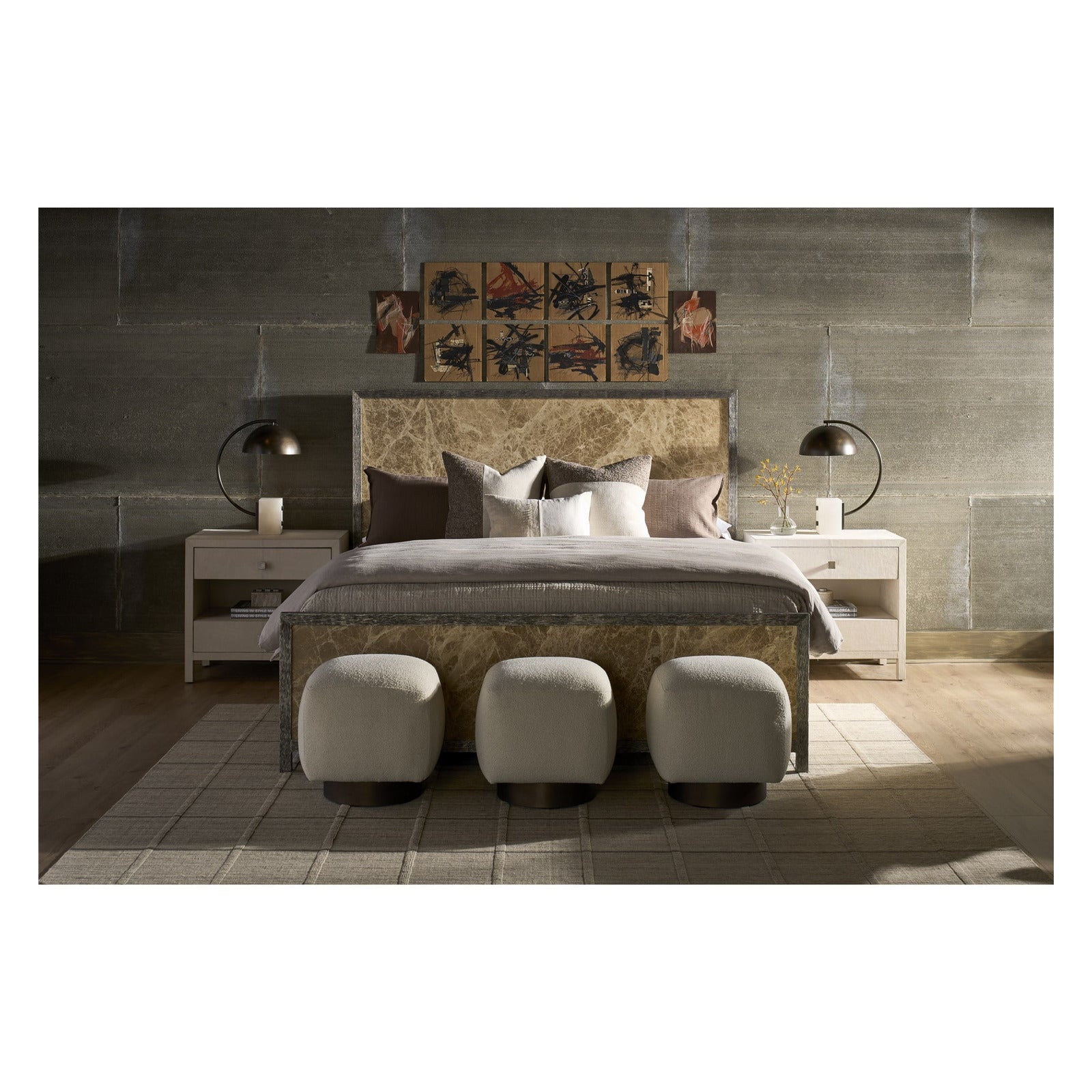 Modern Sola Pouf by Universal Furniture at ZIN Home