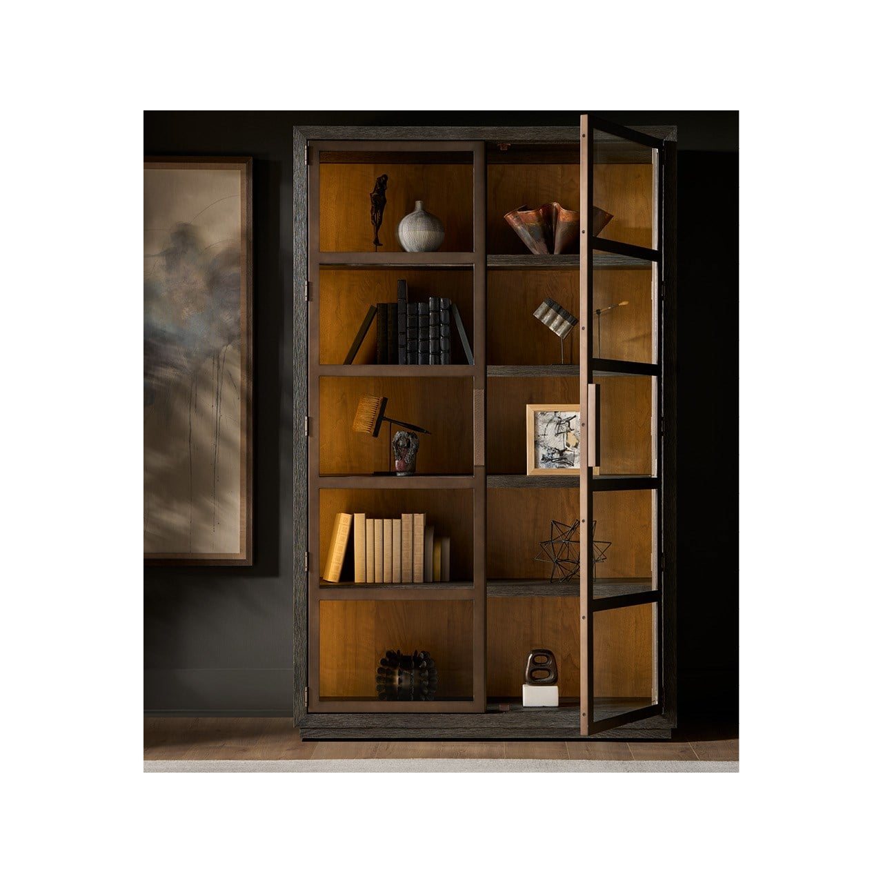 Modern Veil Display Cabinet by Universal Furniture at ZIN Home