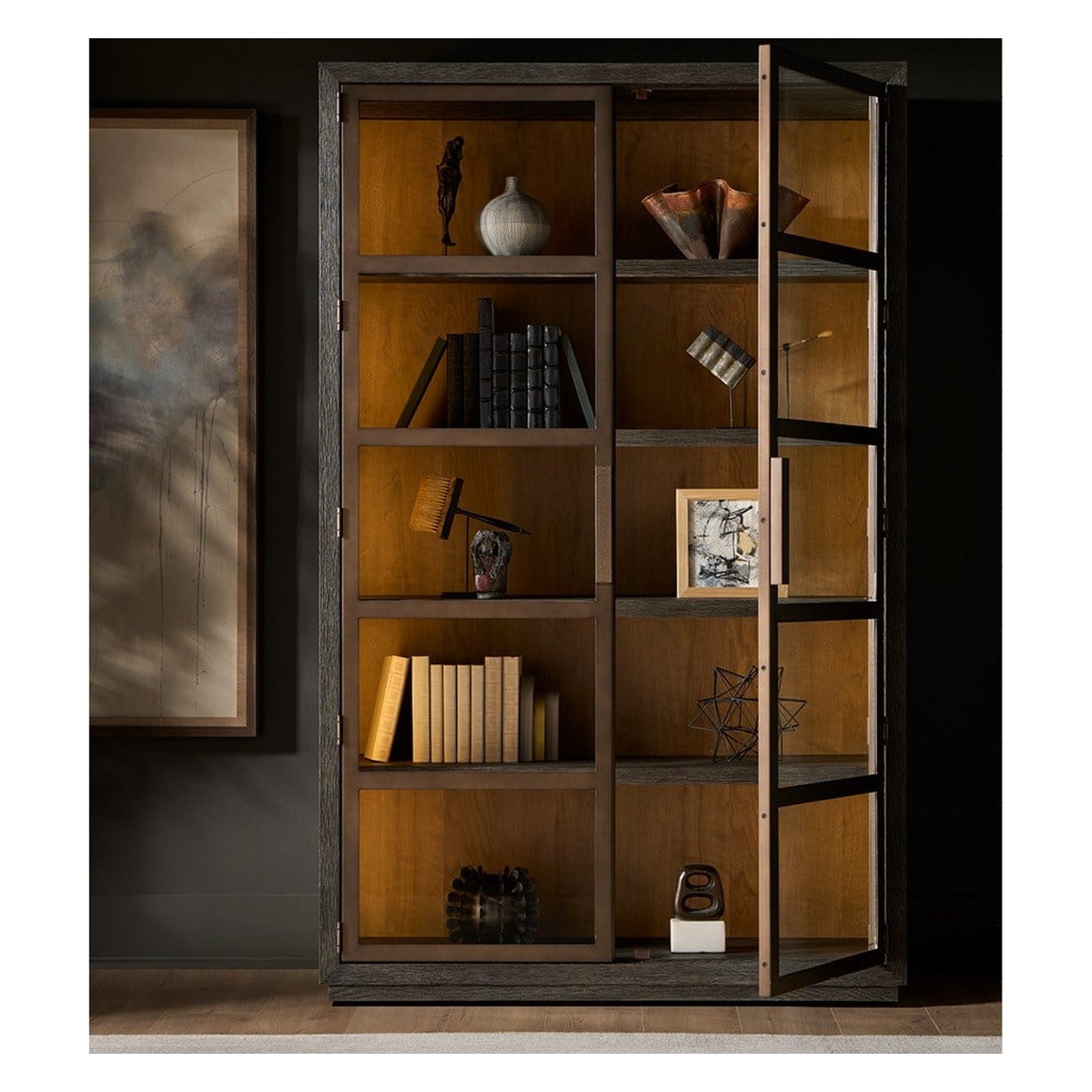 Modern Veil Display Cabinet by Universal Furniture at ZIN Home