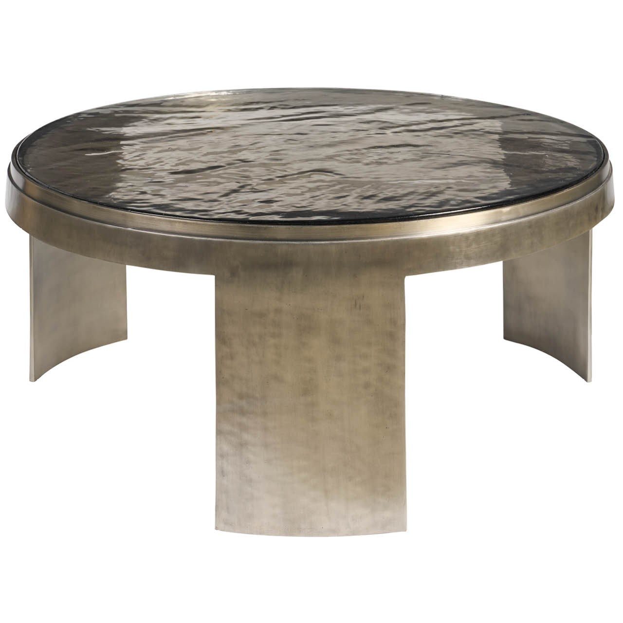 Modern Nuvola Round Cocktail Table by Universal Furniture at ZIN Home