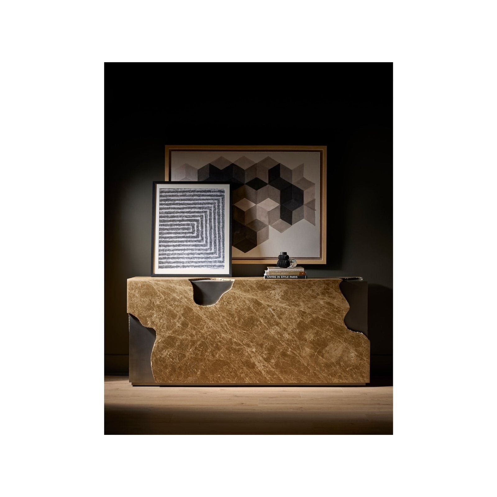 Modern Mirage Console Table by Universal Furniture at ZIN Home