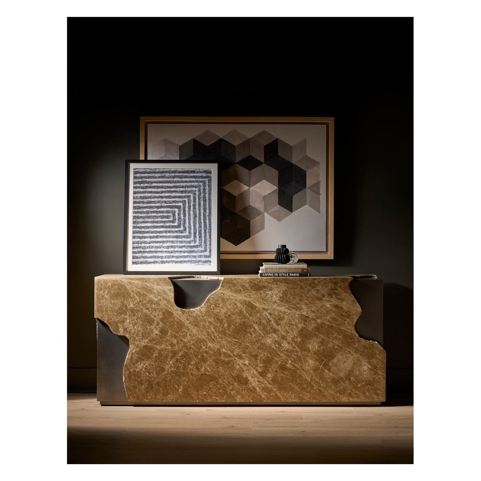 Modern Mirage Console Table by Universal Furniture at ZIN Home