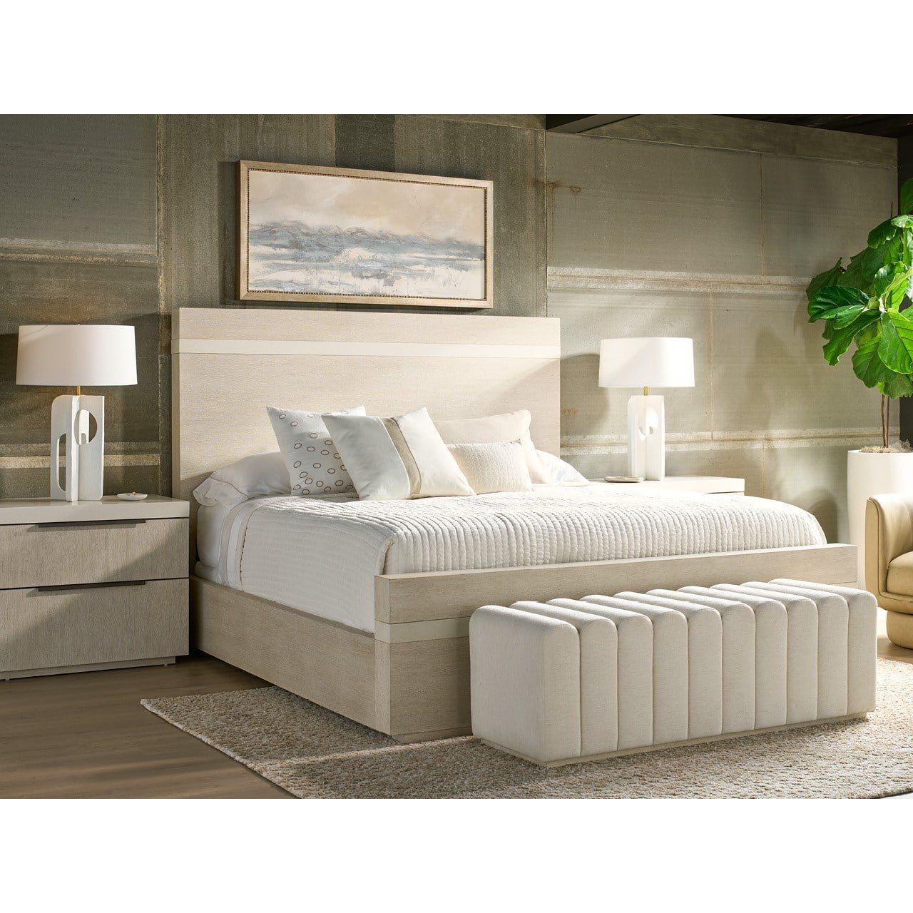 Modern Quartz Bed Queen by Universal Furniture at ZIN Home