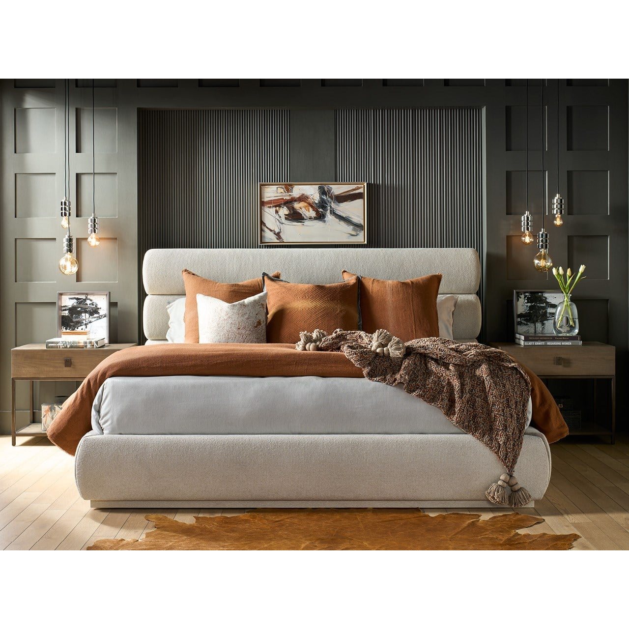 Modern Horizon Storage Bed King by Universal Furniture at ZIN Home